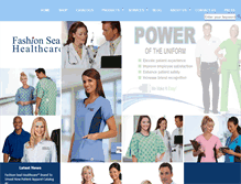 Tablet Screenshot of fashionsealhealthcare.com